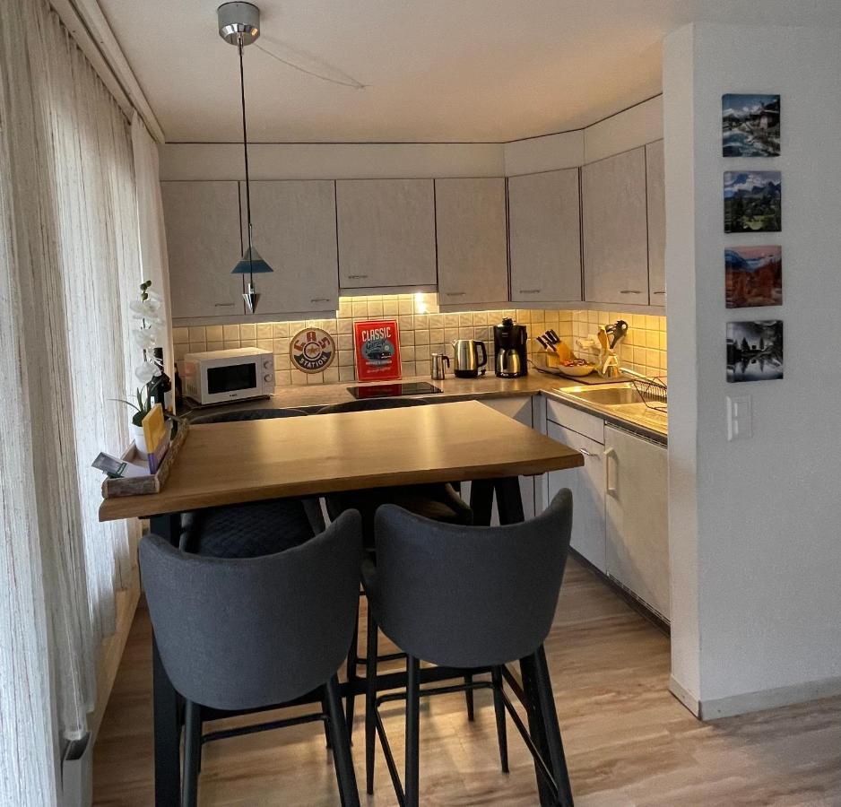 Ferienwohnung Gemmiblick 로이커바드 외부 사진